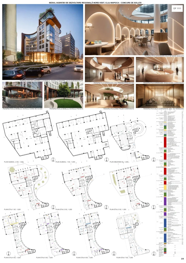 ADRNV Cluj-Napoca Headquarters Competition Architecture Proposal, image 2