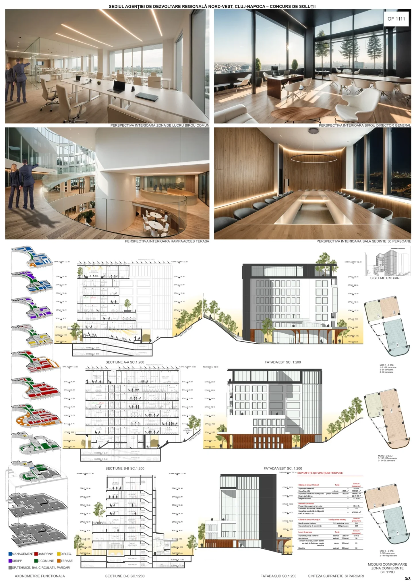 ADRNV Cluj-Napoca Headquarters Competition Architecture Proposal, image 3