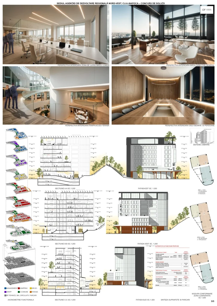 ADRNV Cluj-Napoca Headquarters Competition Architecture Proposal, image 3